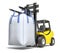 Bulk bag on the forklift