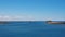 Bulk Coal Carrier Leaving Newcastle Harbour, Australia