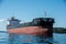 Bulker at anchor in Elliott Bay