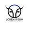 bull head horn logo and symbol images