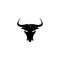 Bull horn logo and symbols template icons app vector