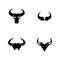 BULL Horn Logo Template vector icon illustration design