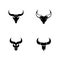 BULL Horn Logo Template vector icon illustration design