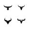 BULL Horn Logo Template vector icon illustration design