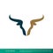 Bull Horn Vector Icon Logo Template Illustration Design. Vector EPS 10.