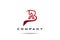 Bull logo letter ab or ba