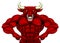 Bull Sports Mascot