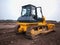 Bulldozer In Construction