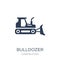 Bulldozer icon. Trendy flat vector Bulldozer icon on white background from Construction collection