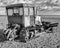 Bulldozer Staring Out To Sea, Aldeburgh, Suffolk, England