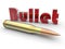 Bullet cartridge illustration