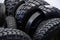 Bullet-proof tires for military and civilian armored vehicles