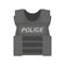 Bullet proof vest police