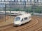 Bullet train departs from Beijing, China