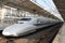 Bullet train at Kyoto station