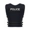 Bulletproof Vest Police Body Armor Isolated