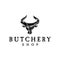 Bullhead butchery logo.