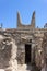 Bulls horns statue at Knossos Minoan Palace