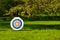 Bullseye in the nature - sports or business concept