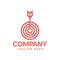 Bullseye target logo design