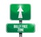 bully free zone road sign concept