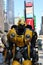 Bumble Bee Movie Star in Times Square