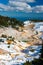 Bumpass Hell volcanic area in Lassen Volcanic Park, California.