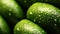 bumps organic avocado background