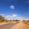 Bumpy Desert Road Outback Queensland Australia