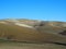 Bumpy farmland countryside landscape in Morocco