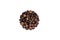 A bunch of allspice balls on a white background, isolate