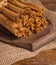 Bunch of Ceylon cinnamon