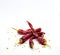 Bunch Of Dried Organic Red Chilies