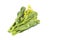 Bunch of floral choy sum green vegetable popular among the Chine