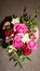 Bunch of flowers. bouqet. valentine\'s day with love