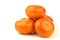 Bunch of fresh tangerines