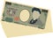 Bunch of Japan`s 1000 yen note