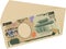 Bunch of Japan`s 2000 yen note