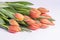 Bunch of Peach Color Tulips 1