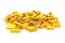 Bunch or pile of gold bars or brick, modern style background or texture. Pattern, flying, cover & money.