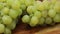 Bunch of white grapes