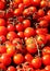 Bunches of fresh cherry tomatoes