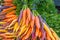 Bunches Organic Rainbow Carrots