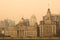 The Bund skyline across the Huangpu river from Pudong in Shanghai