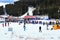 Bunderishka polyana, ski station, cable car lift, Bansko, Bulgaria