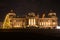 Bundestag with christmas tree