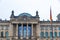 The Bundestag Federal Diet in Berlin, Germany, in winter