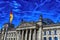 Bundestag, The Reichstag, Berlin, Germany - Original Digital Art Painting