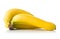 Bundle of fresh, yellow, ripe bananas