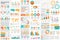 Bundle infographic elements data visualization